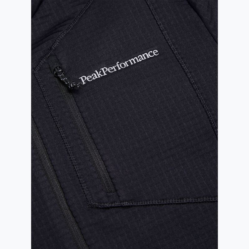 Pánska fleecová mikina Peak Performance Trail Polartec Power Grid Half Zip black 7
