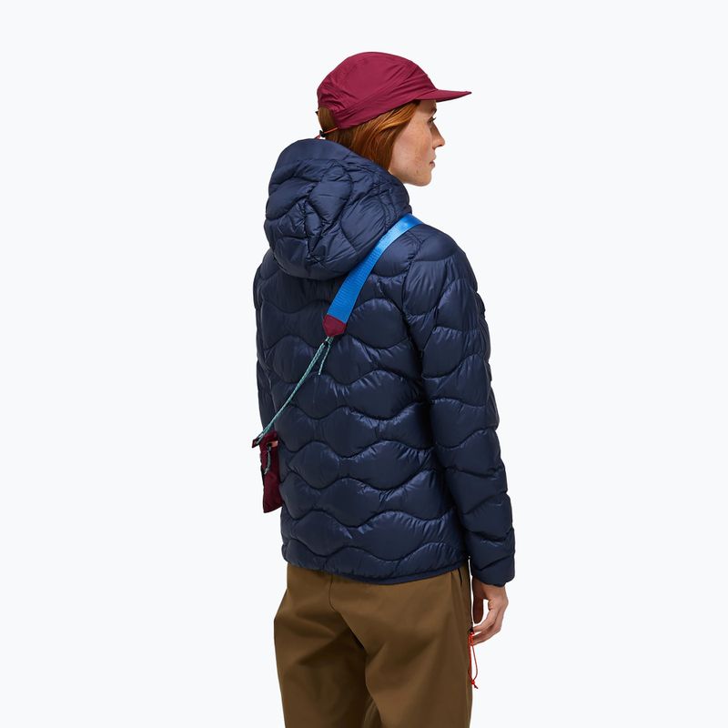 Dámska páperová bunda Peak Performance Helium Down Hood blue shadow 2