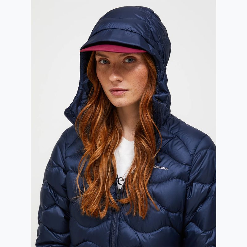 Dámska páperová bunda Peak Performance Helium Down Hood blue shadow 3