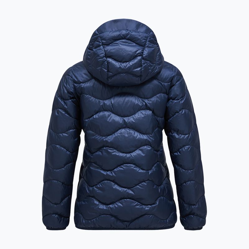 Dámska páperová bunda Peak Performance Helium Down Hood blue shadow 5