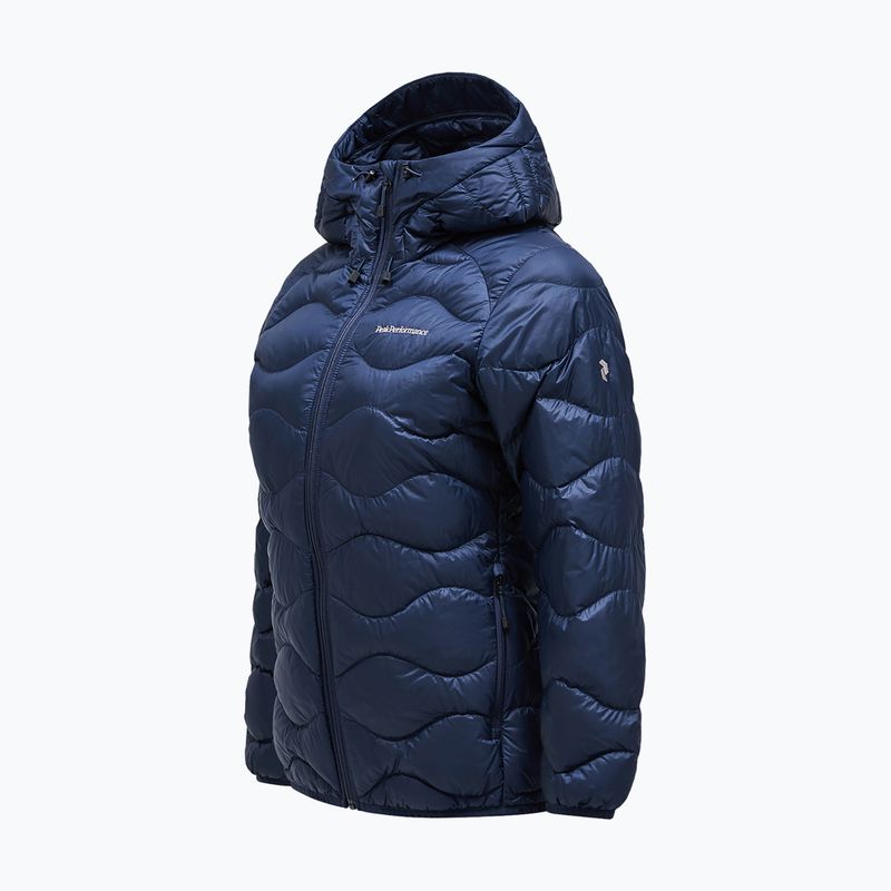 Dámska páperová bunda Peak Performance Helium Down Hood blue shadow 6