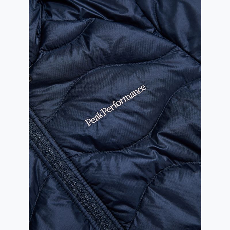 Dámska páperová bunda Peak Performance Helium Down Hood blue shadow 7