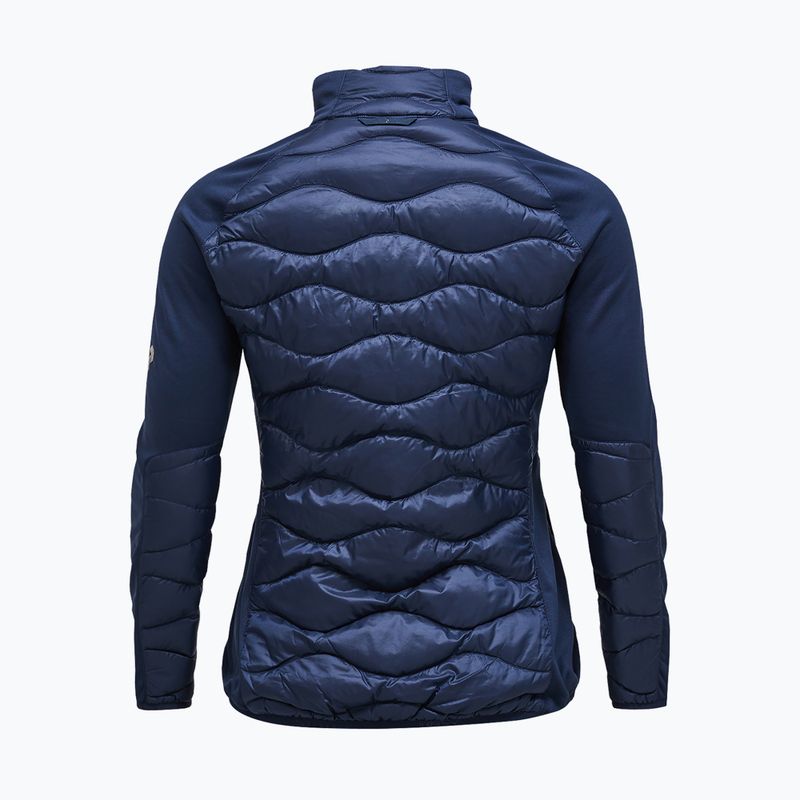 Dámska páperová bunda Peak Performance Helium Hybrid Down Jacket blue shadow 2