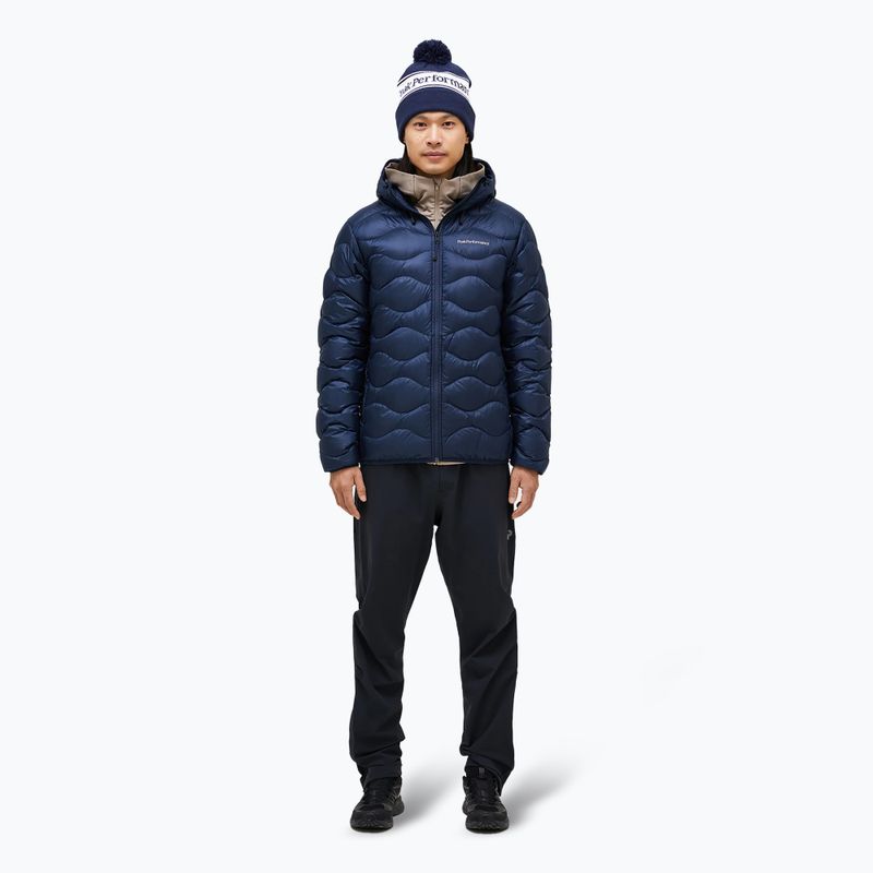 Kurtka puchowa meska Peak Performance Helium Down Hood blue shadow 2