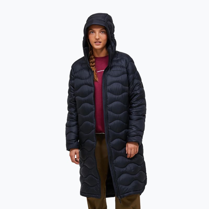 Dámsky páperový kabát Peak Performance Helium Down Coat black