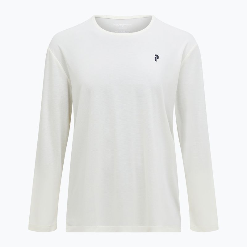 Pánske tričko Peak Performance Delta LS vintage white s dlhým rukávom