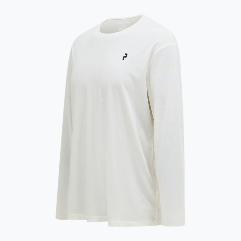Pánske tričko Peak Performance Delta LS vintage white s dlhým rukávom 3