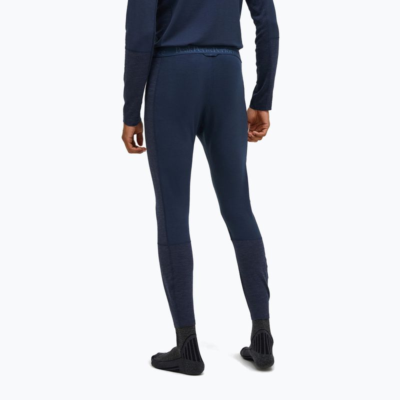 Pánske termoaktívne nohavice Peak Performance Magic Long John blue shadow 2