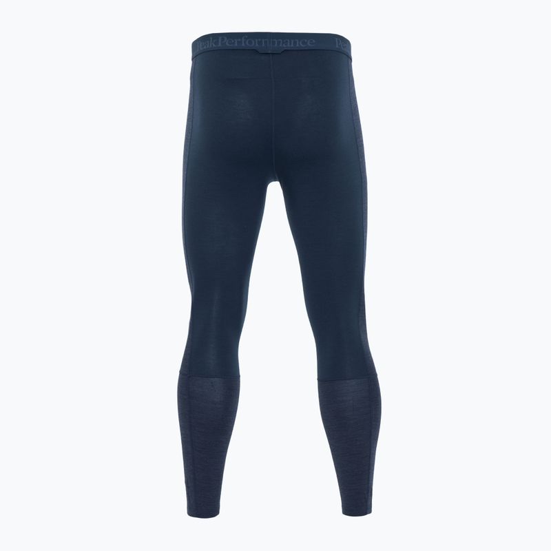 Pánske termoaktívne nohavice Peak Performance Magic Long John blue shadow 2