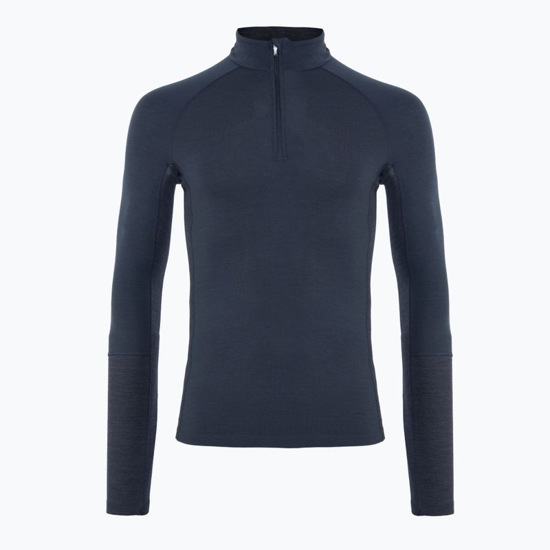 Pánska termoakčná mikina Peak Performance Magic Half Zip blue shadow