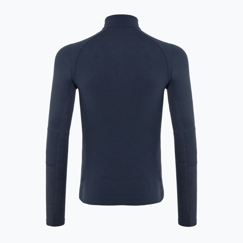 Pánska termoakčná mikina Peak Performance Magic Half Zip blue shadow 2