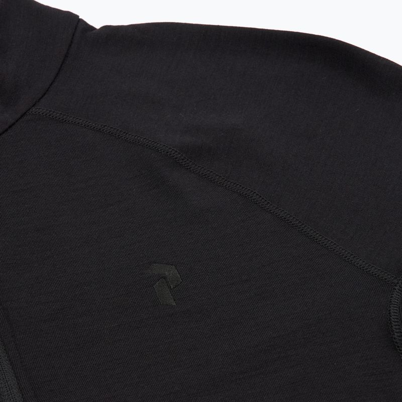 Pánske termoaktivne tričko s dlhým rukávom Peak Performance Magic Half Zip black 4