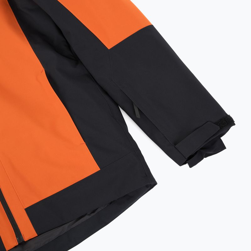 Pánska lyžiarska bunda Peak Performance Rider Tech Insulated gold flame/black 4
