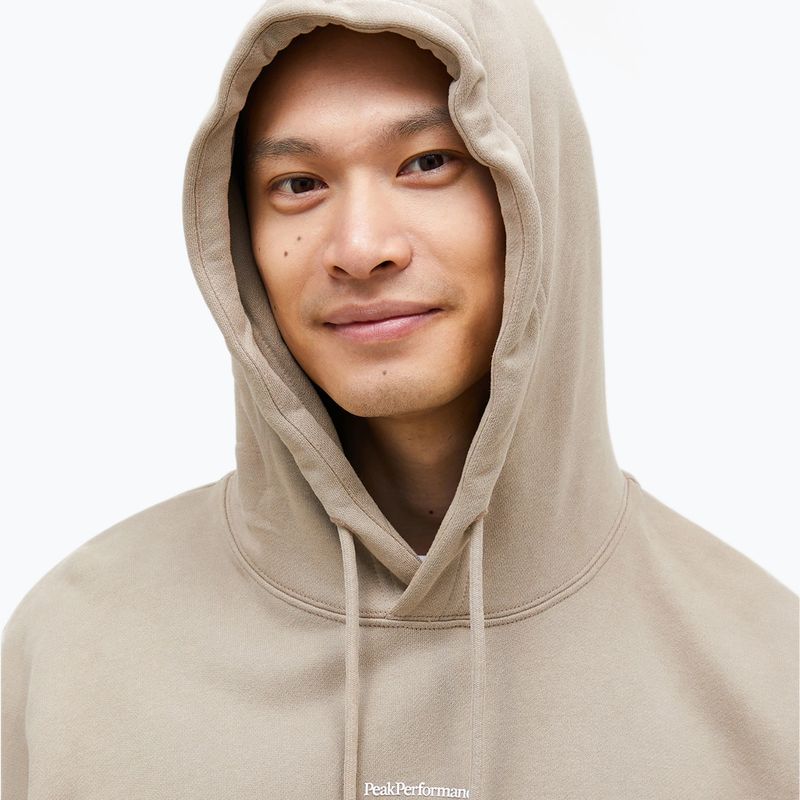 Pánska mikina Peak Performance Original Terry avid beige 3