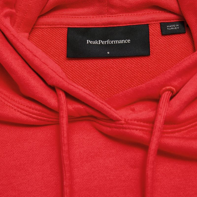 Dámska mikina Peak Performance Original Terry brilliant red 4