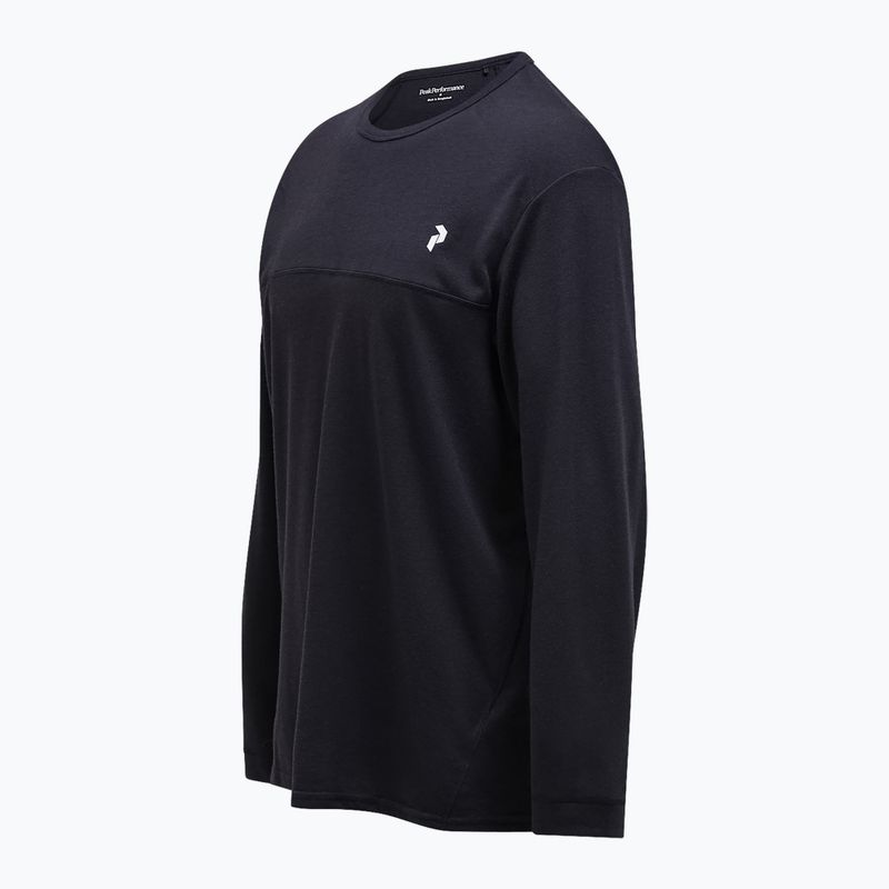 Pánske tričko Peak Performance Trail Wool Blend Longsleeve black 3