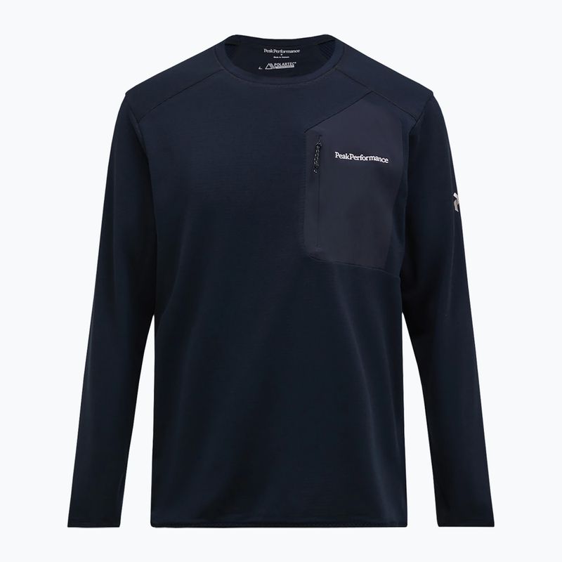 Pánska mikina Peak Performance Freelight Polartec Grid black 4
