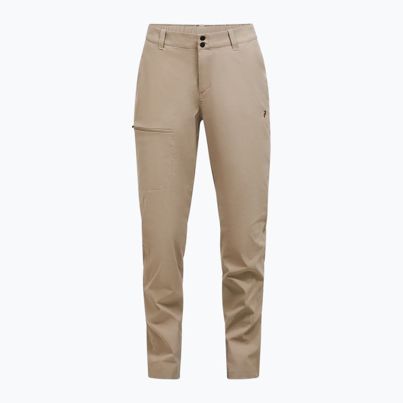 Dámske trekové nohavice Peak Performance Iconiq avid beige