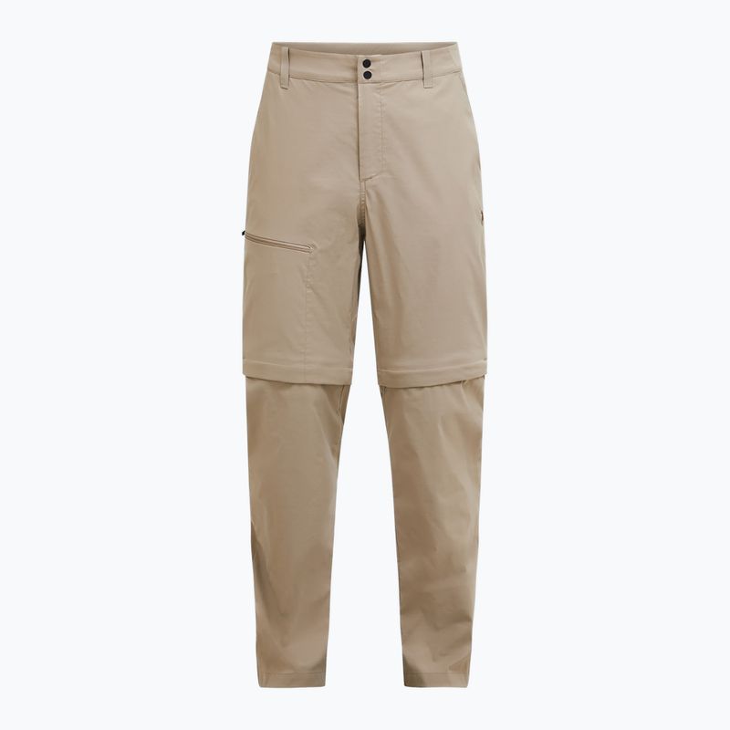 Pánske trekingové nohavice Peak Performance Iconiq Zip avid beige