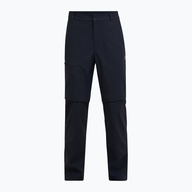 Pánske trekingové nohavice Peak Performance Iconiq Zip black