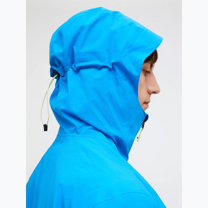 Pánska bunda Peak Performance Trail Hipe Shell brilliant blue/beige/ sunny 3