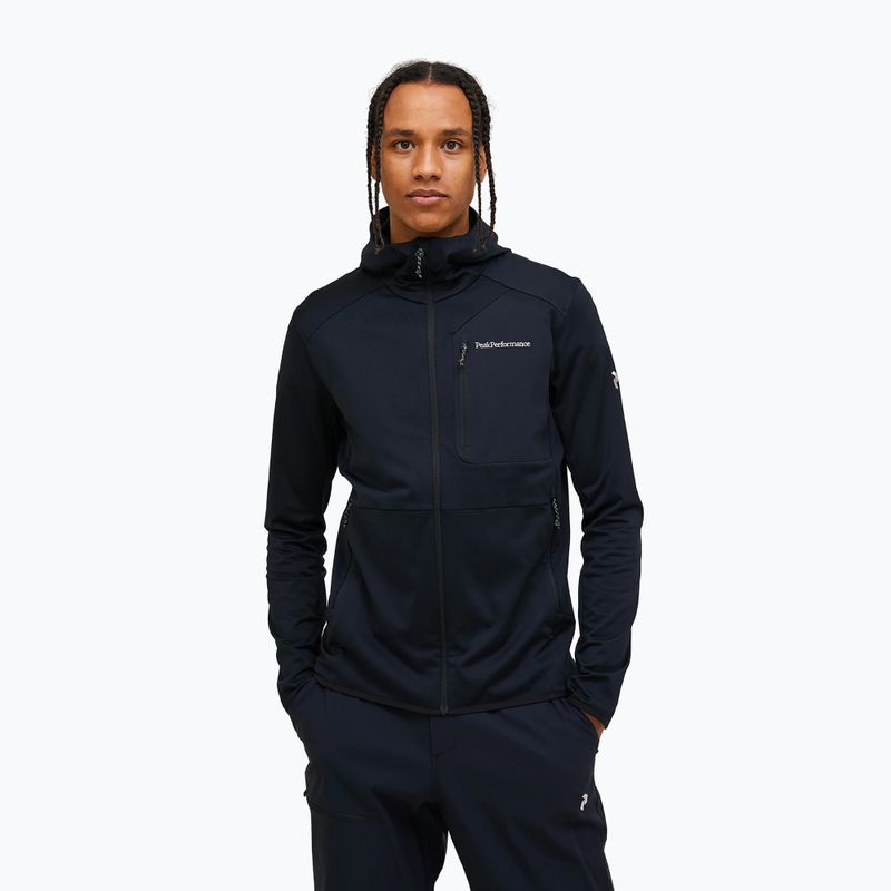 Mikina Peak Performance Utility Light Zip black/black