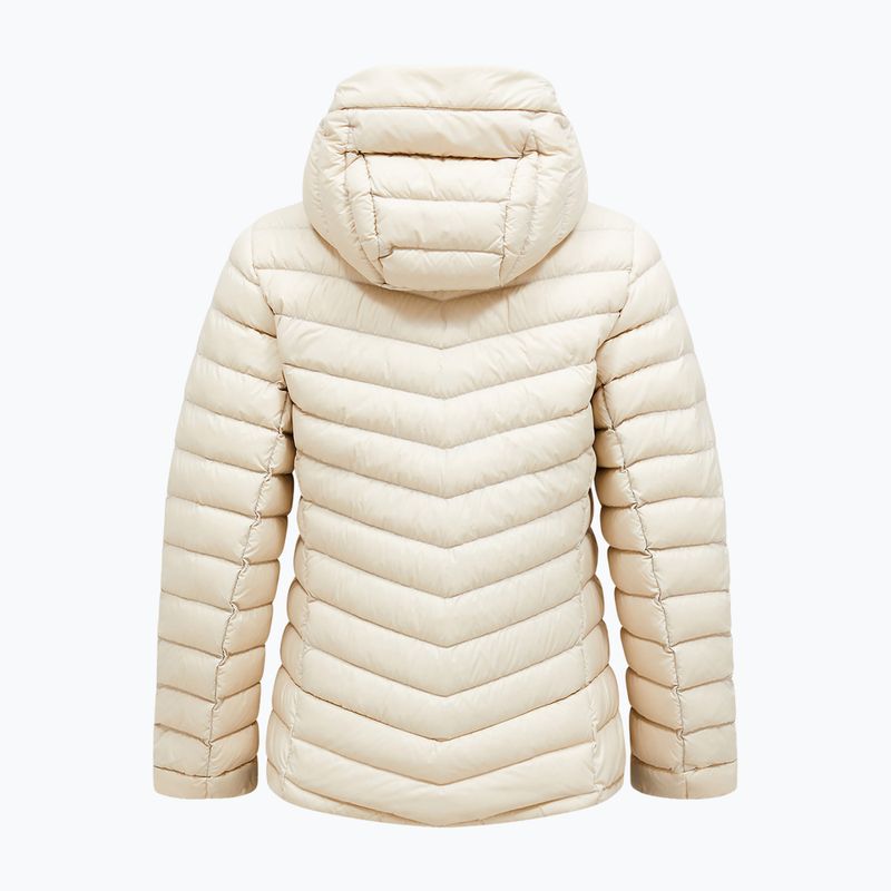 Dámska páperová bunda Peak Performance Frost Down Hood Jacket Sand Fog 2