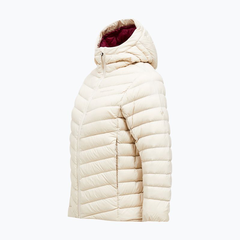 Dámska páperová bunda Peak Performance Frost Down Hood Jacket Sand Fog 3