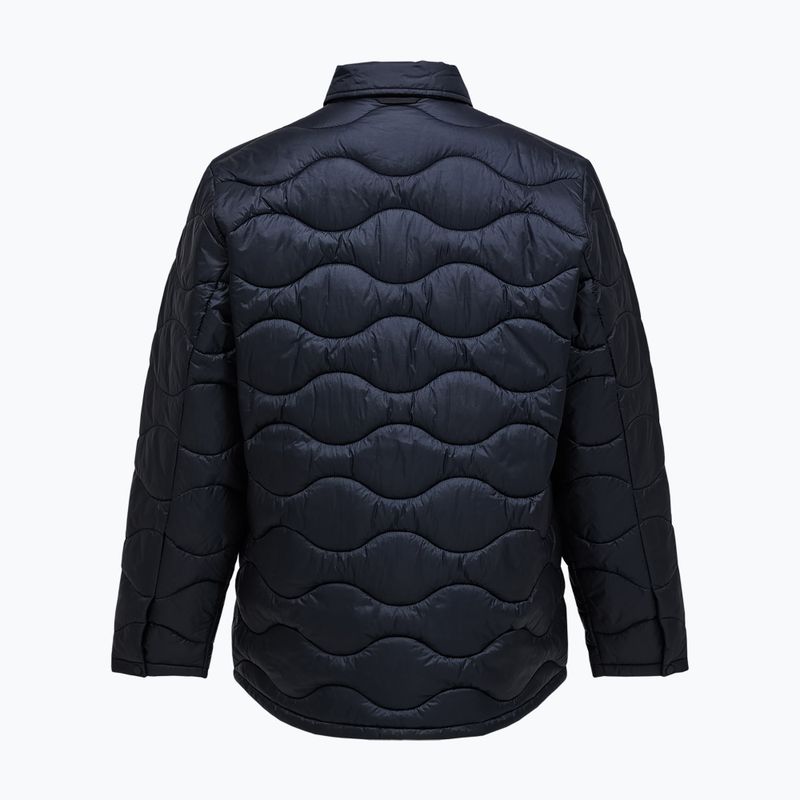 Pánska páperová bunda Peak Performance Helium Synthetic Overshirt Black 2