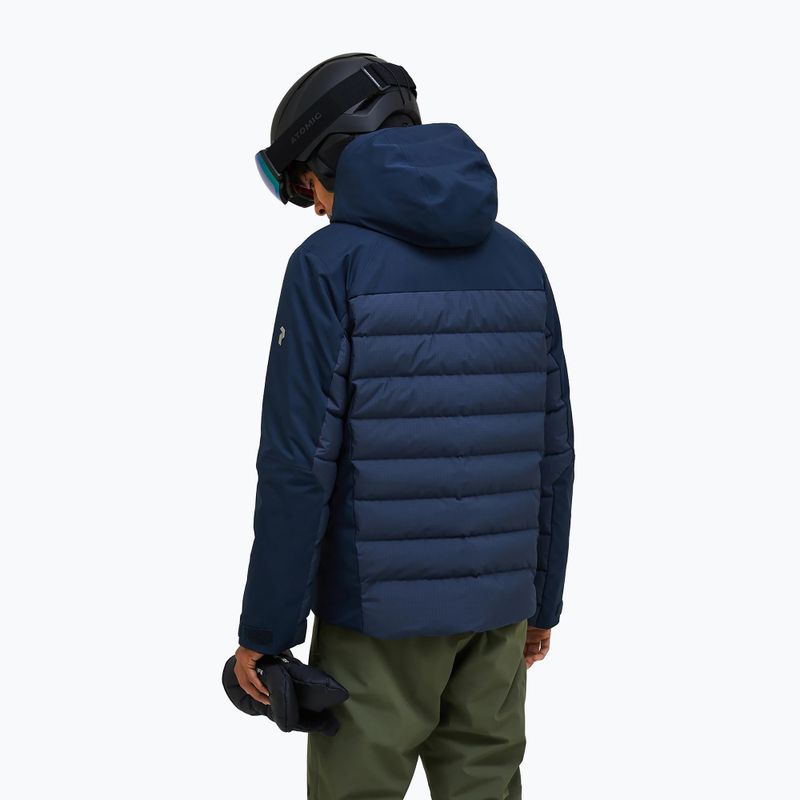 Pánska lyžiarska bunda Peak Performance Shred Down blue shadow 3