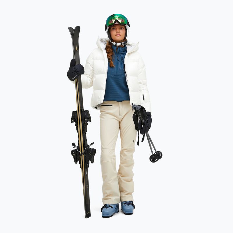 Dámska lyžiarska bunda Peak Performance Glissade Down off white 2