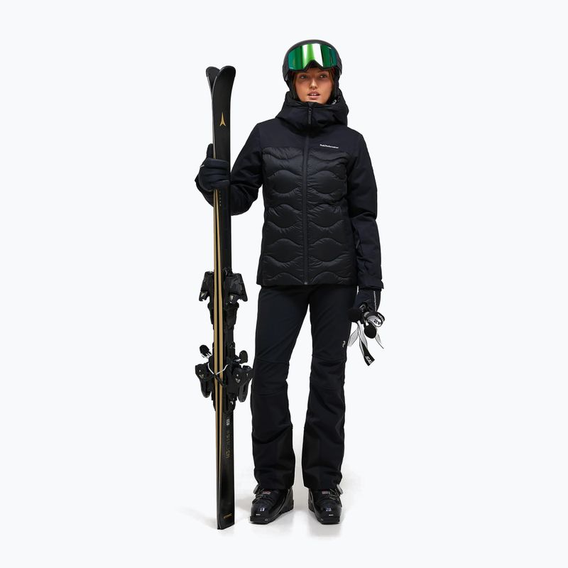 Dámske lyžiarske nohavice Peak Performance Stretch Softshell black 2