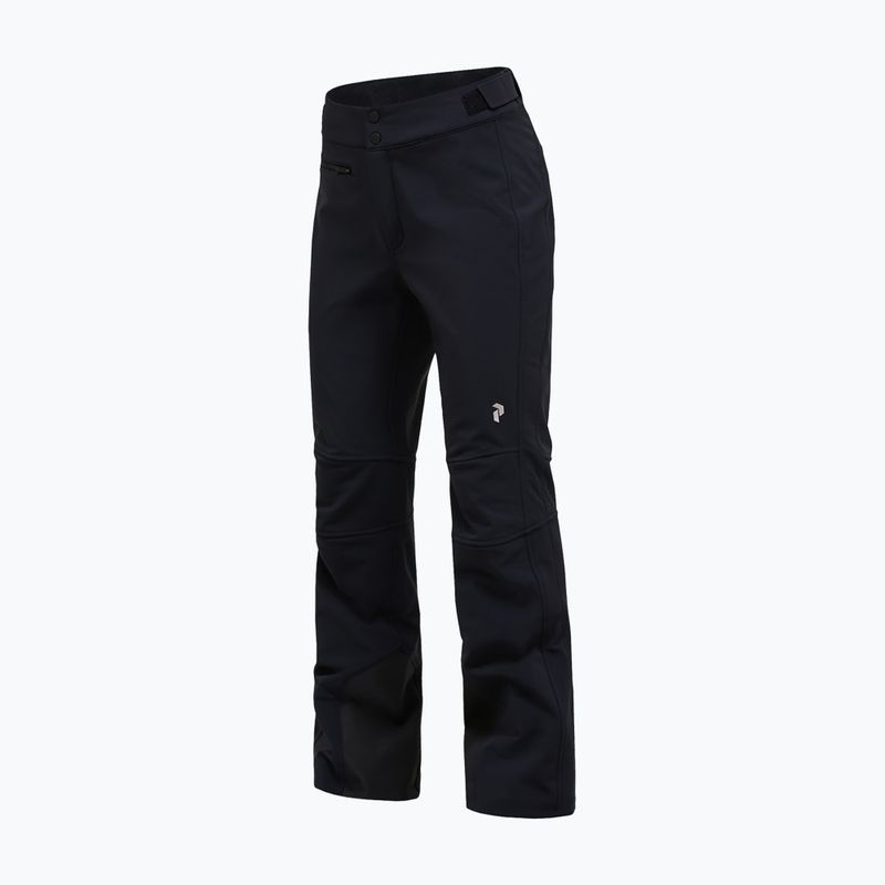 Dámske lyžiarske nohavice Peak Performance Stretch Softshell black 7