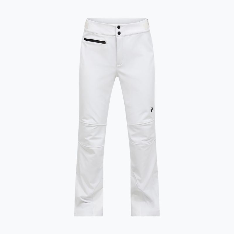 Dámske lyžiarske nohavice Peak Performance Stretch Softshell off white