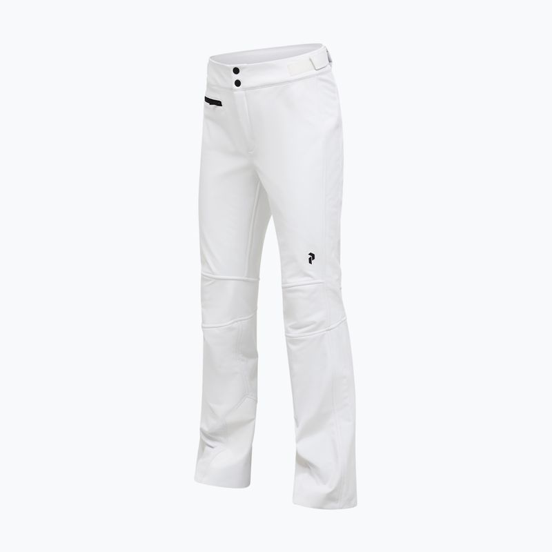 Dámske lyžiarske nohavice Peak Performance Stretch Softshell off white 3