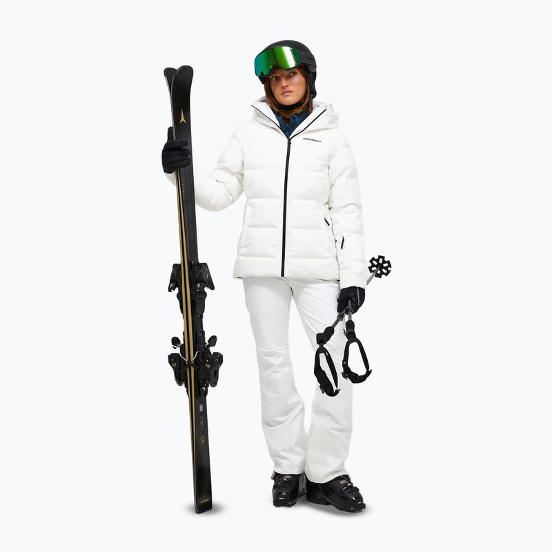 Dámske lyžiarske nohavice Peak Performance Stretch Softshell off white 5