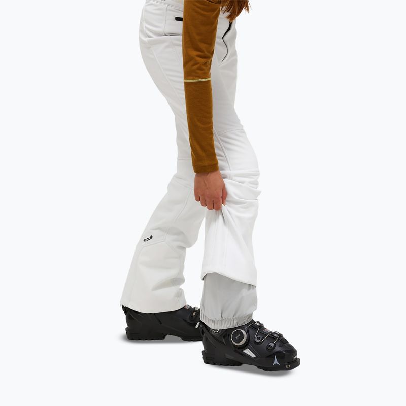 Dámske lyžiarske nohavice Peak Performance Stretch Softshell off white 7
