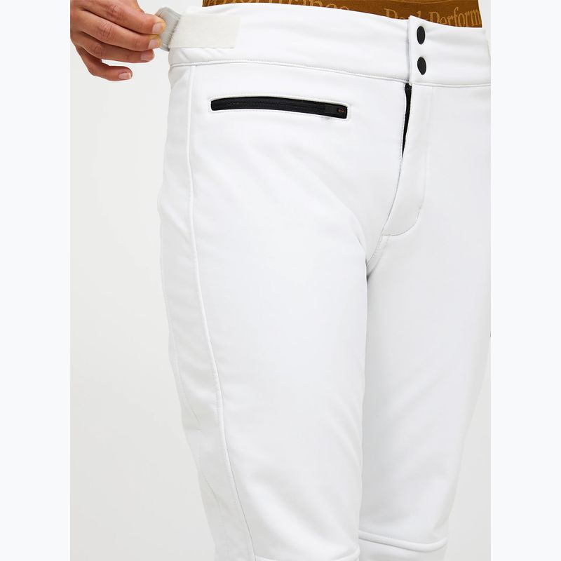 Dámske lyžiarske nohavice Peak Performance Stretch Softshell off white 8