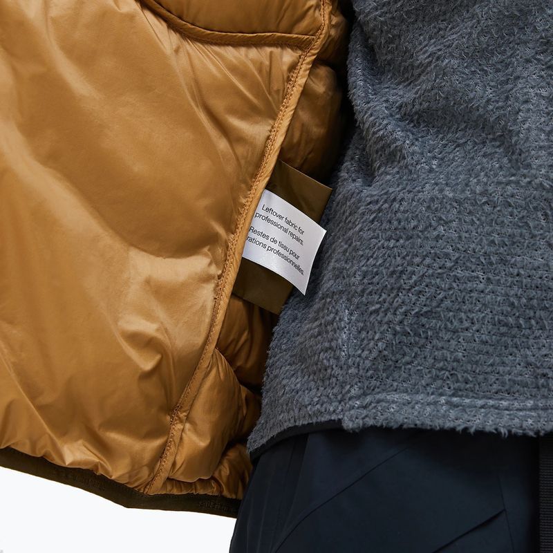 Dámska páperová bunda Peak Performance Helium Down Hood meadow moss/sierra sand 5