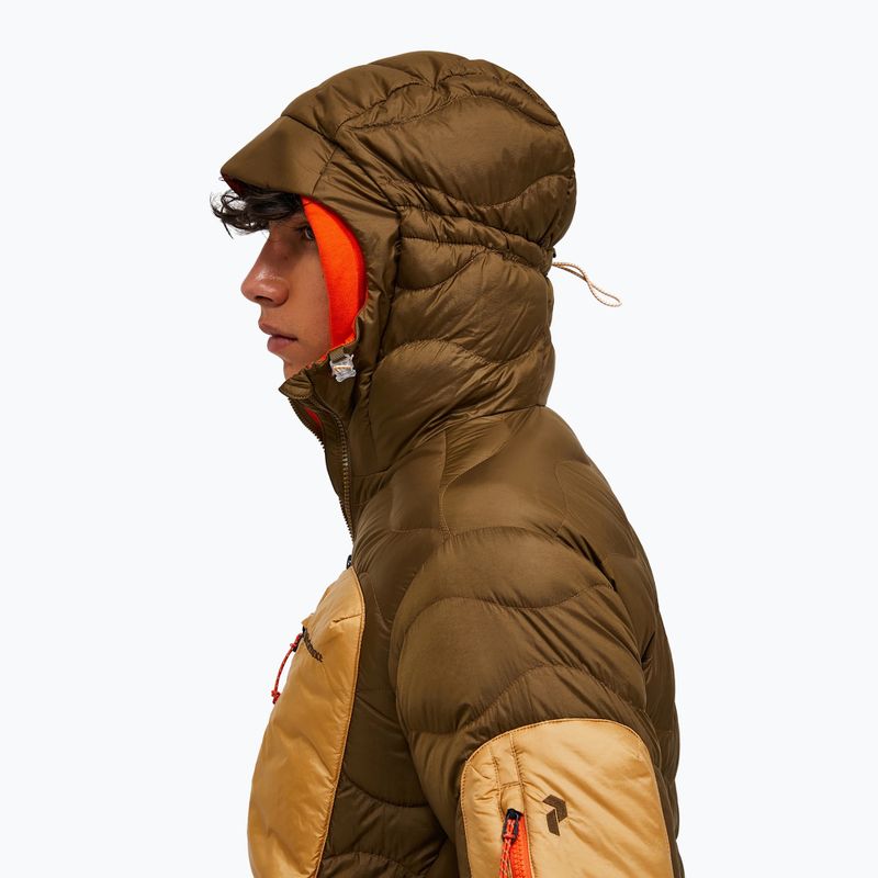 Pánska páperová bunda Peak Performance Helium Utility Down meadow moss/sierra sand 4