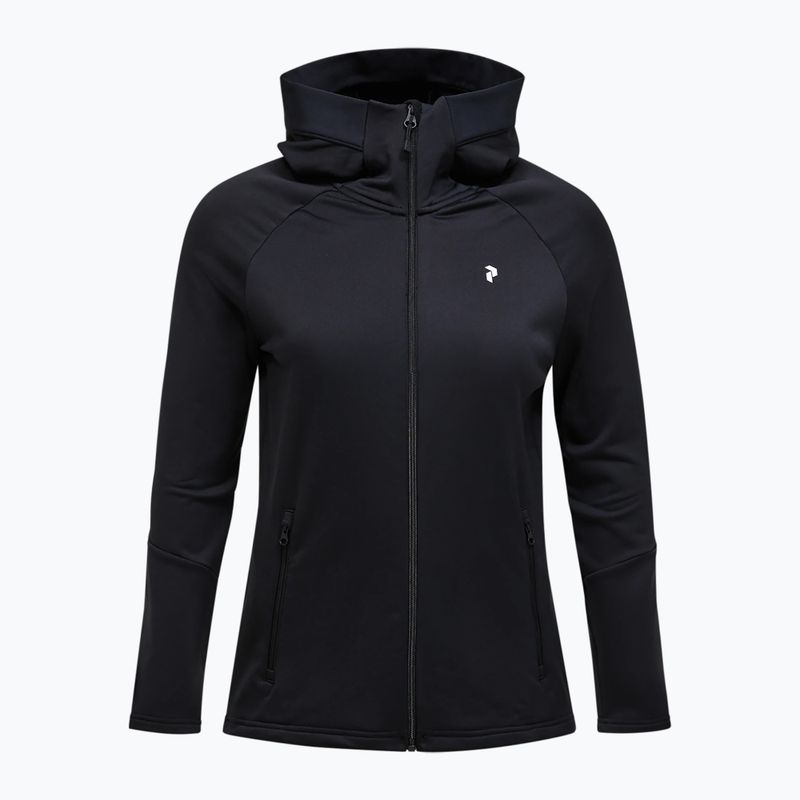Dámska mikina Peak Performance Rider Essentials Zip Hood black/black 6