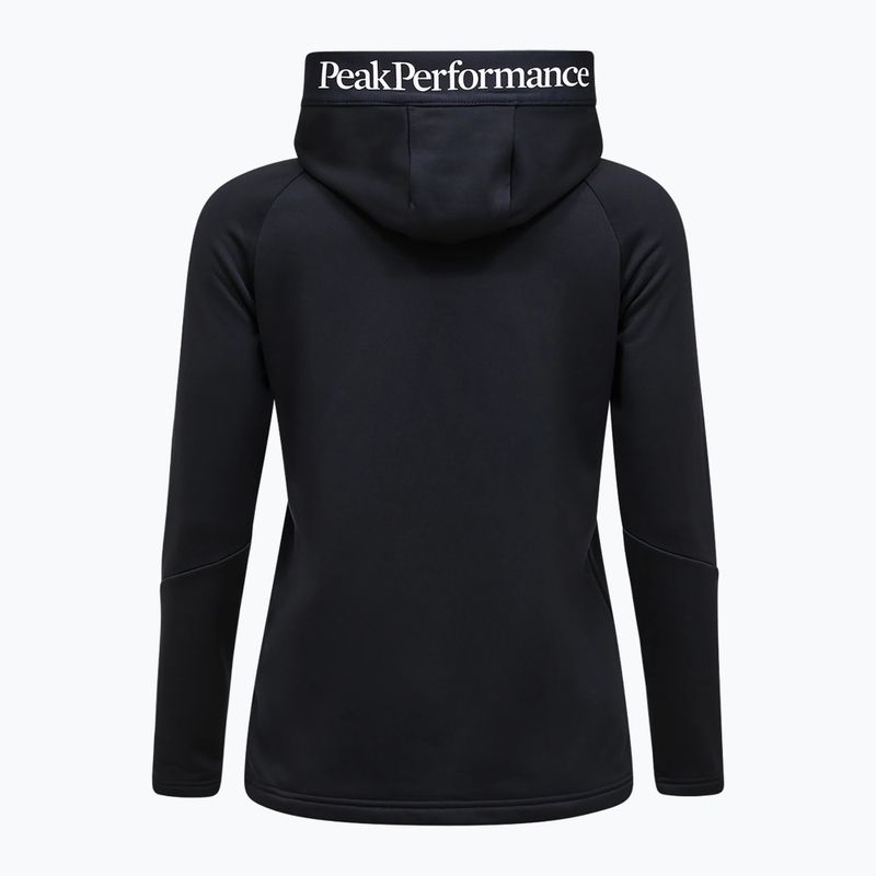 Dámska mikina Peak Performance Rider Essentials Zip Hood black/black 7