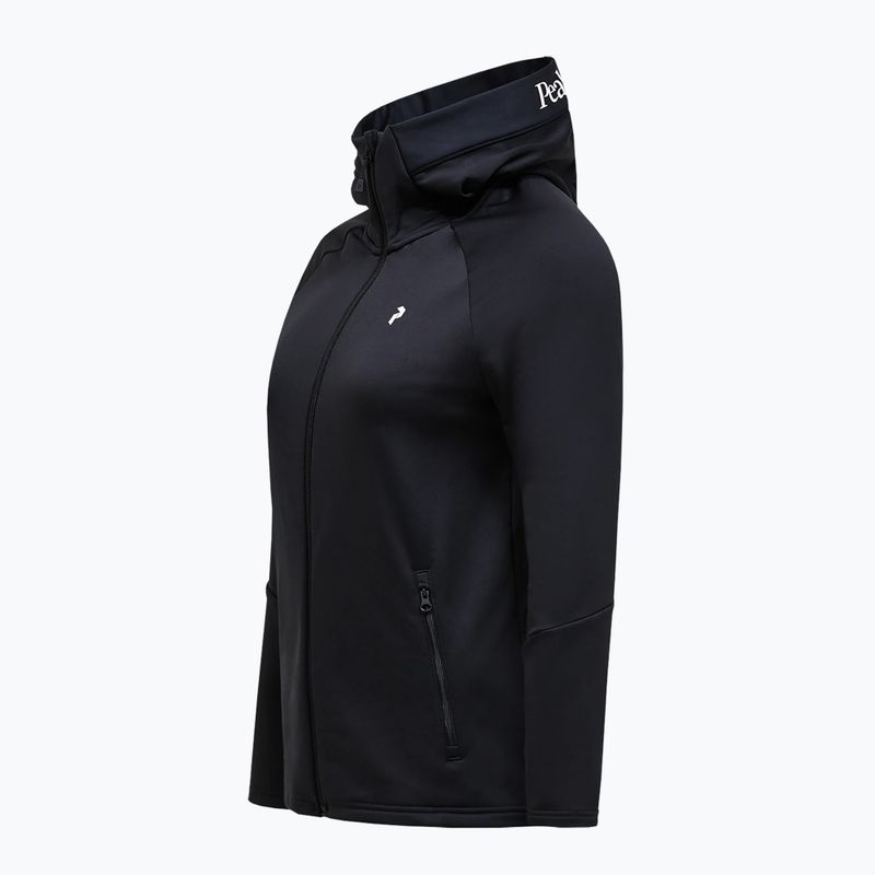 Dámska mikina Peak Performance Rider Essentials Zip Hood black/black 8