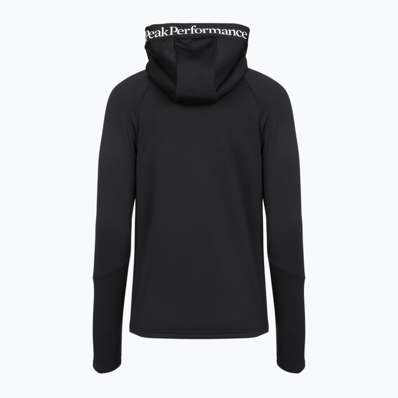 Dámska mikina Peak Performance Rider Essentials Zip Hood black/black 7