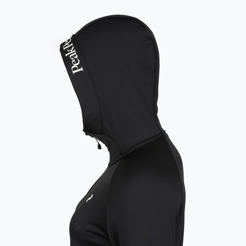 Dámska mikina Peak Performance Rider Essentials Zip Hood black/black 10