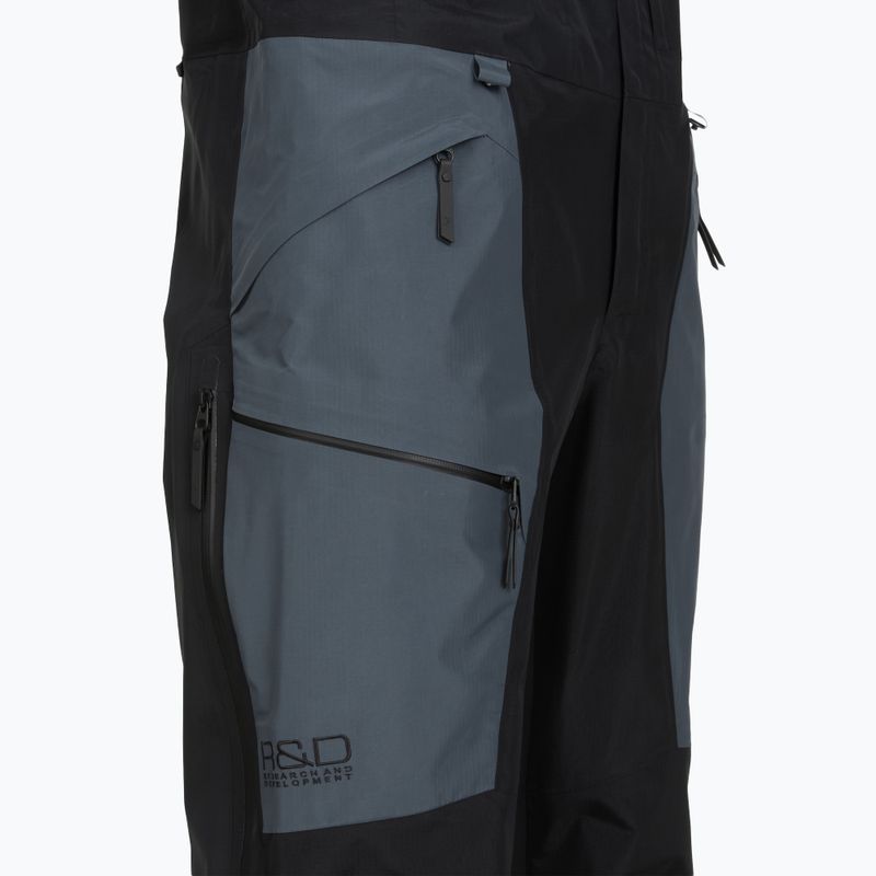 Pánske lyžiarske nohavice Peak Performance Vertical GTX Pro Bib black/mountain mist 3