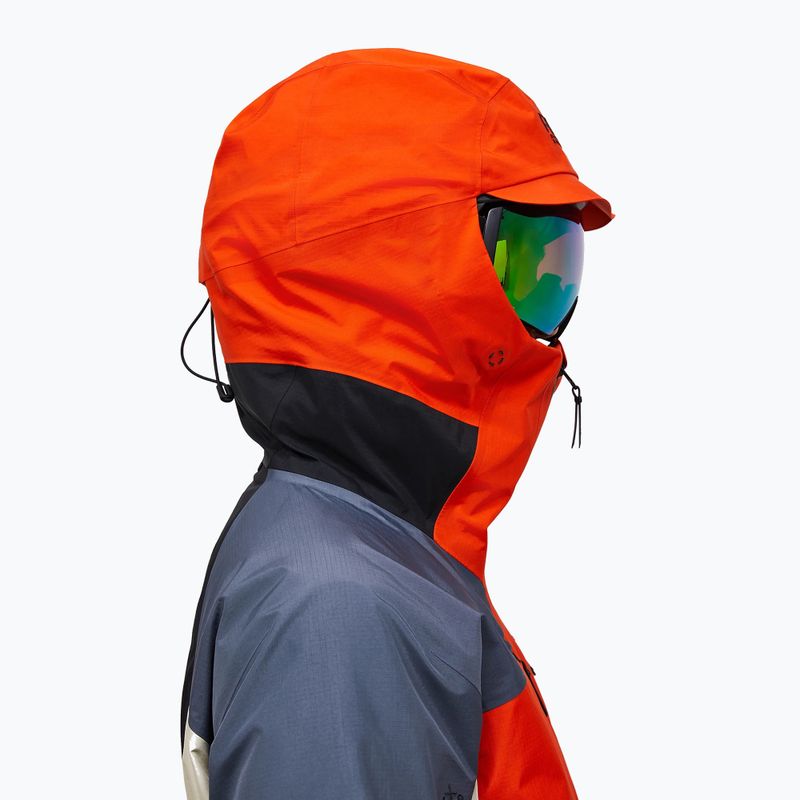 Pánska lyžiarska bunda Peak Performance Vertical GTX Pro solar burst/mountain mist 4