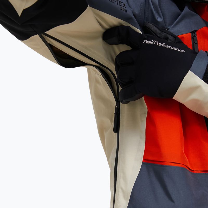 Pánska lyžiarska bunda Peak Performance Vertical GTX Pro solar burst/mountain mist 5