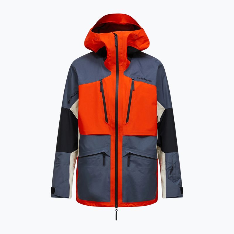 Pánska lyžiarska bunda Peak Performance Vertical GTX Pro solar burst/mountain mist 9