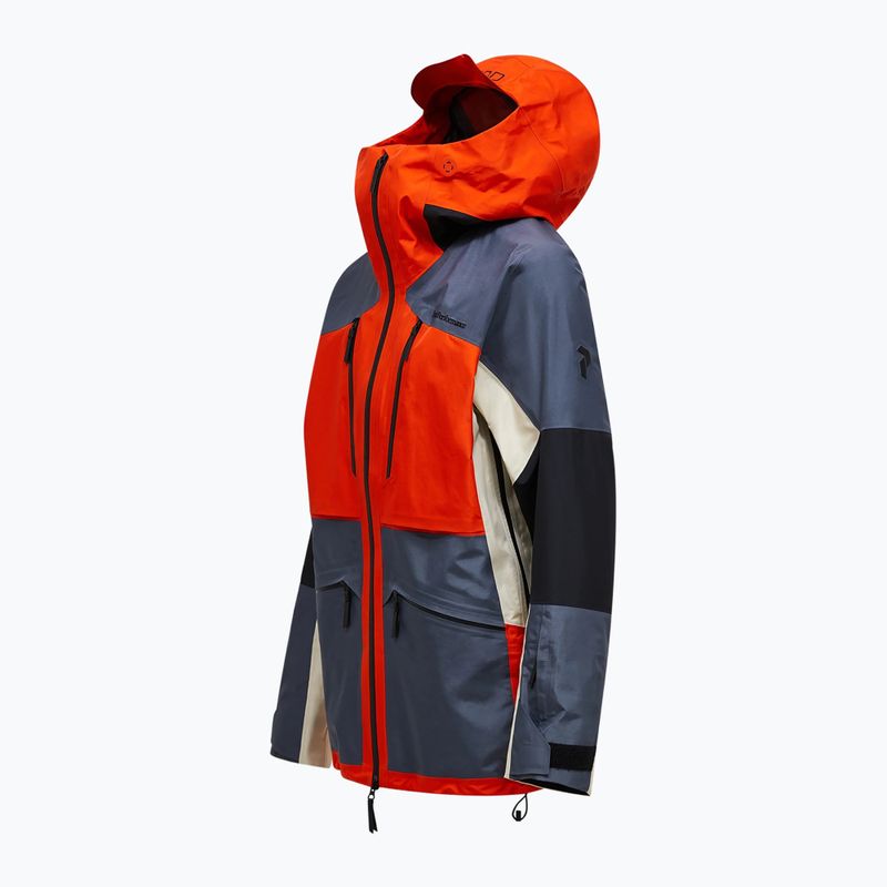 Pánska lyžiarska bunda Peak Performance Vertical GTX Pro solar burst/mountain mist 11